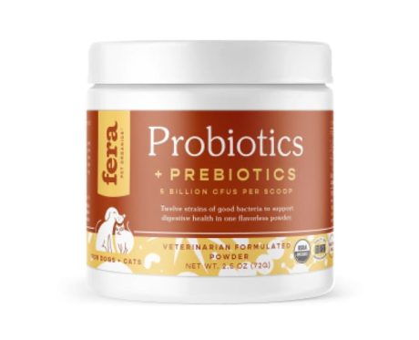 Organic Prebiotics for Dogs & Cats