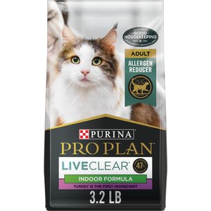 طعام قطط جاف Purina Pro Plan LIVECLEAR Adult Indoor Formula