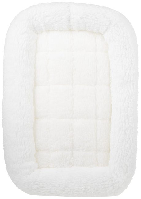 سرير للحيوانات الاليفة لحمل الكلاب والقطط الصغيرة من ميدويست هومز فور بيتس | يناسب حاملات الحيوانات الاليفة البلاستيكية مقاس 45.5 سم (19)