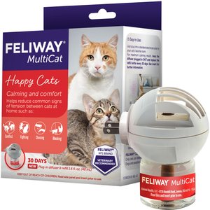 مجموعة Feliway MultiCat للعناية بالقطط لمدة 30 يومًا