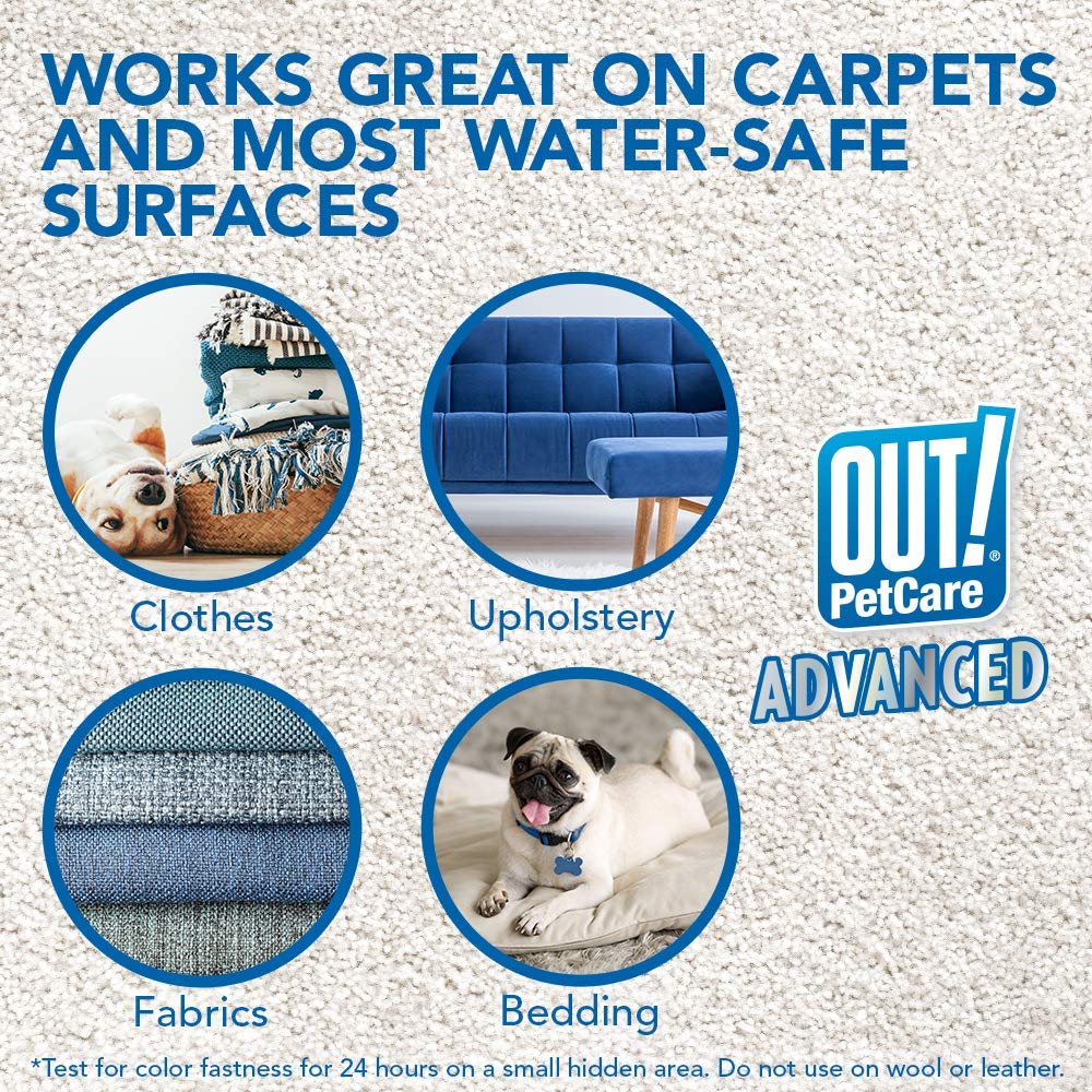 اوت مزيل البقع والروائح المتطورة من بيت كير | تركيبة برو للبكتيريا والانزيمات للبقع والروائح الكريهة | 32 اونصة (عبوة من قطعتين)