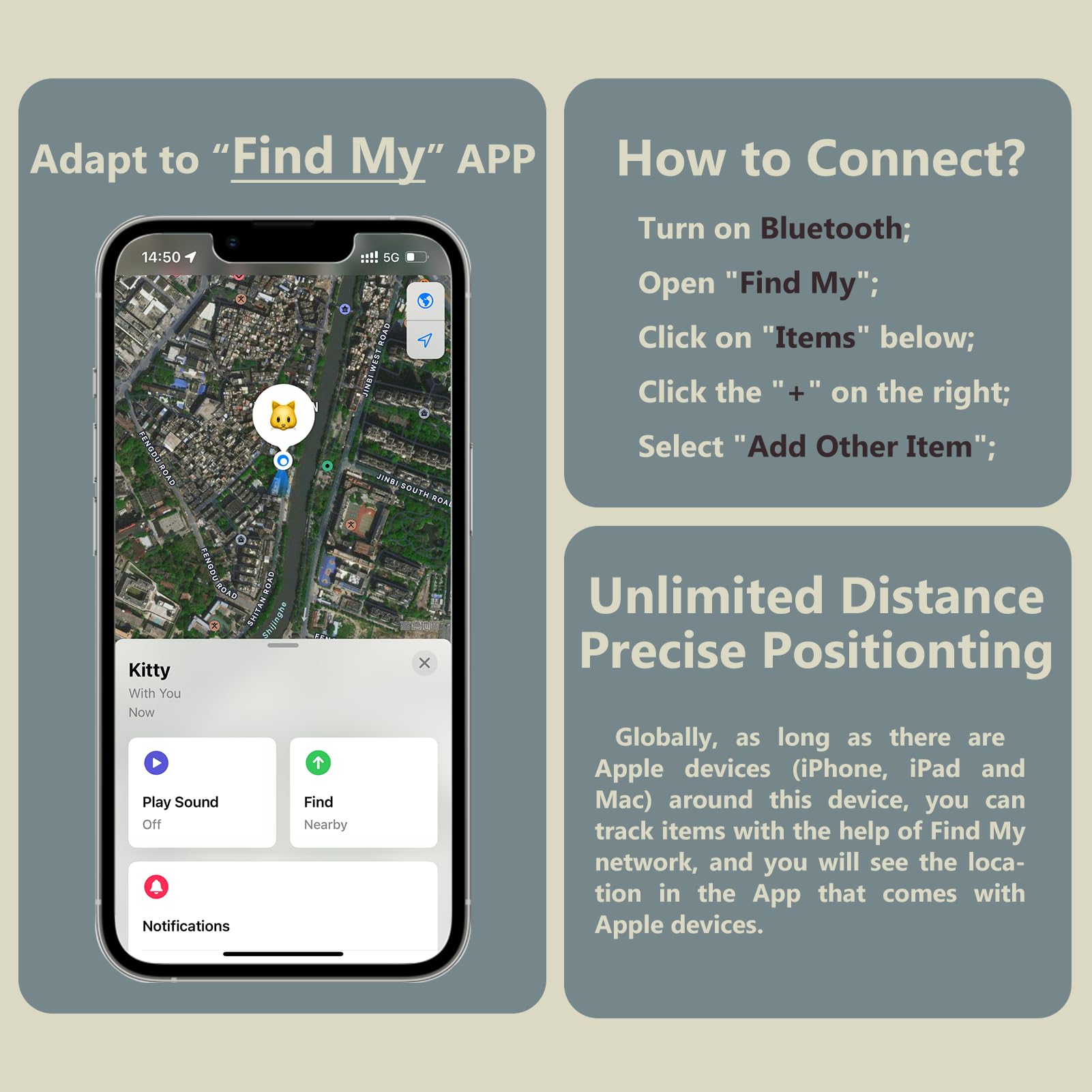 جهاز تتبع القطط والحيوانات الاليفة من جاسول مينرال، جهاز تتبع الحيوانات الاليفة بنظام اي او اس، طوق ذكي لتتبع الموقع، خريطة الواقع، يعمل في جميع أنحاء العالم مع اي طوق، بدون رسوم اخرى، برنامج خاص