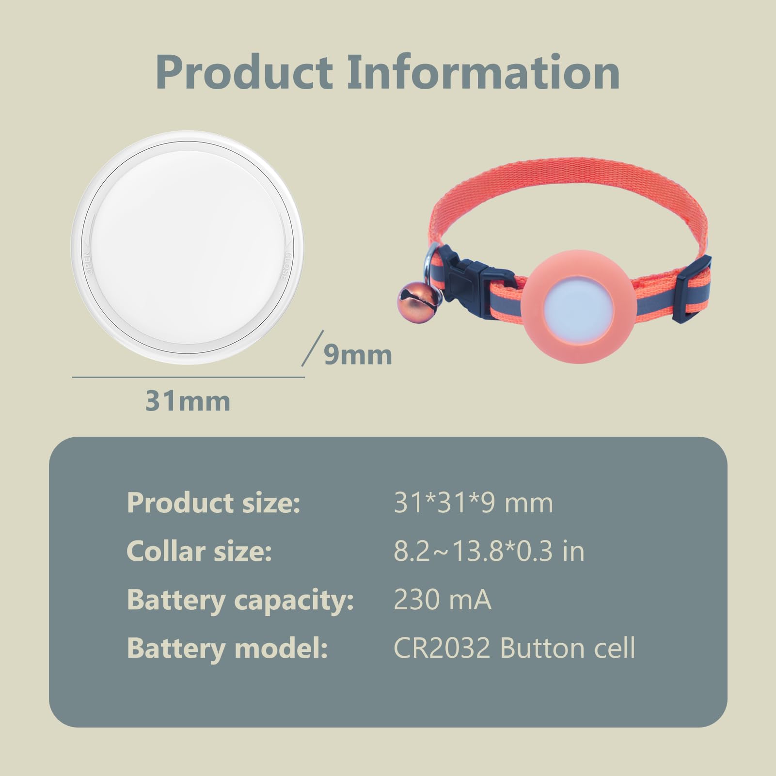 جهاز تتبع القطط والحيوانات الاليفة من جاسول مينرال، جهاز تتبع الحيوانات الاليفة بنظام اي او اس، طوق ذكي لتتبع الموقع، خريطة الواقع، يعمل في جميع أنحاء العالم مع اي طوق، بدون رسوم اخرى، برنامج خاص