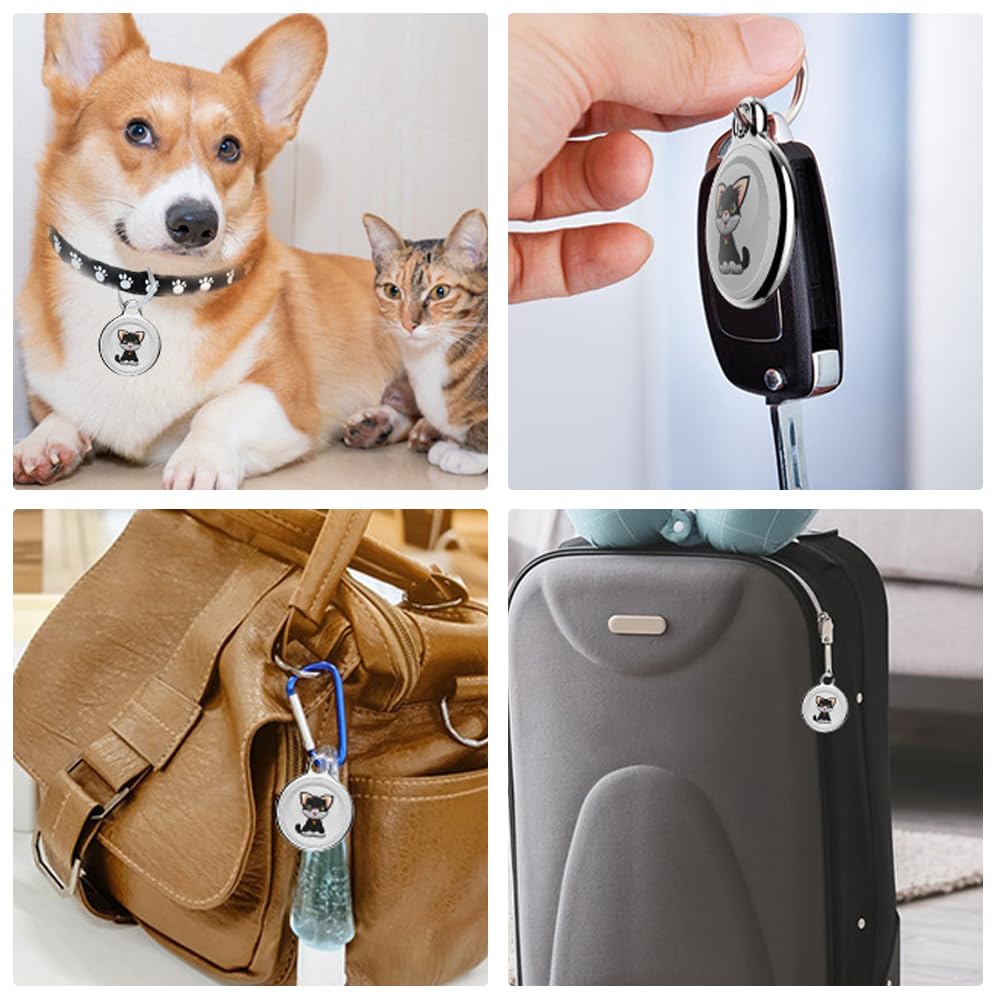 جهاز تتبع جي بي اس من اكس بي جيه بي كيه سي، جهاز تتبع القطط والكلاب، جهاز تتبع صغير مع طوق، جهاز تتبع جي بي اس للقطط، مقاوم للماء، تتبع مواقع الكلاب والقطط في الوقت الحقيقي