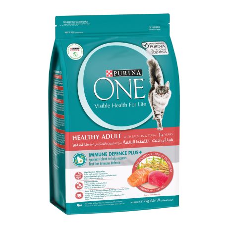 طعام هيلثي ادلت بالسلمون والتونة (سنة فما فوق) 2.7 كجم من بورينا ون ®