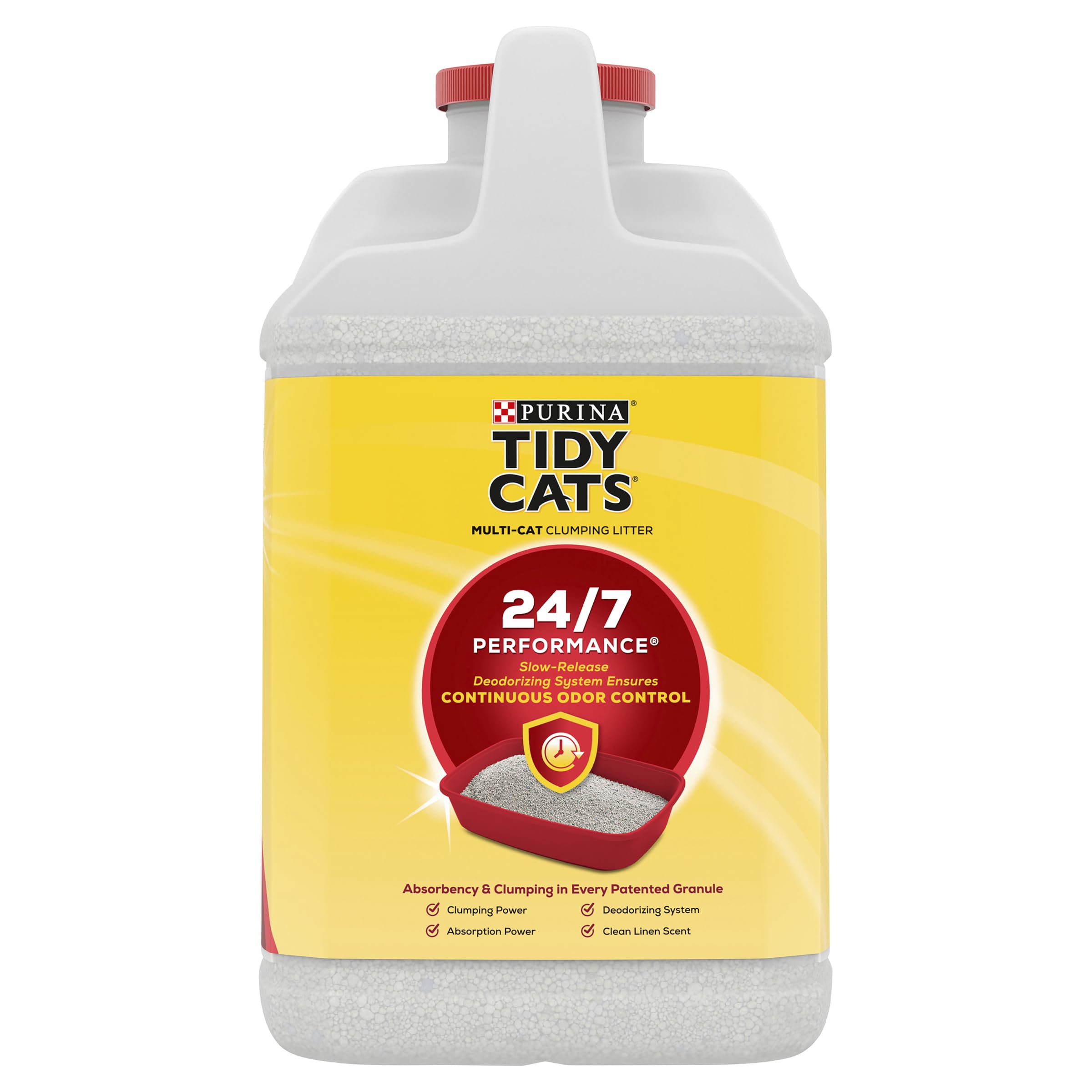 عبوة حبيبات بورينا تايدي كاتس بيرفورميس 14 باوند 6.35 كجم (عبوة من قطعة واحدة)