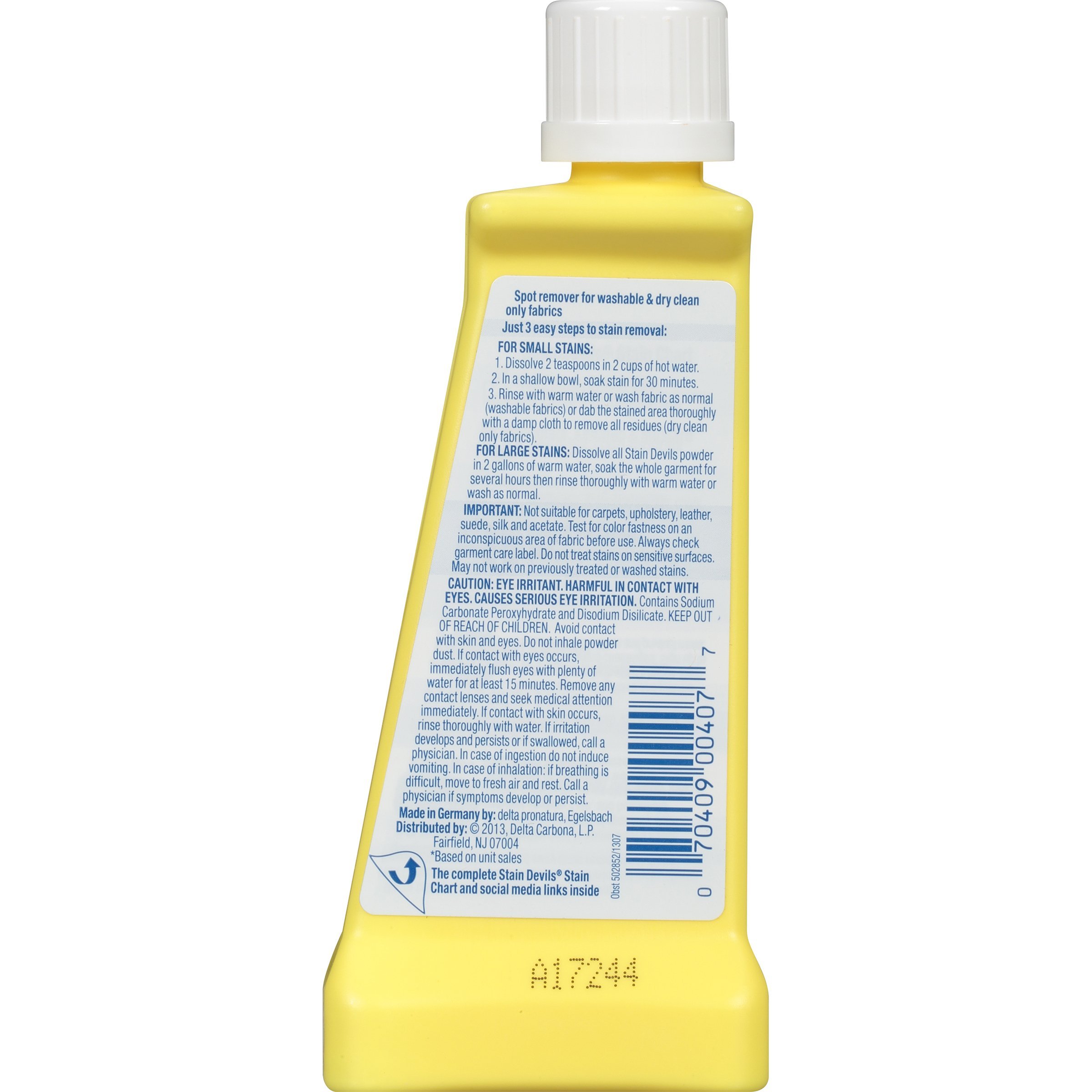 كاربونا مزيل بقع القهوة والشاي والنبيذ والعصير من ستاين اس #8، 50 مل