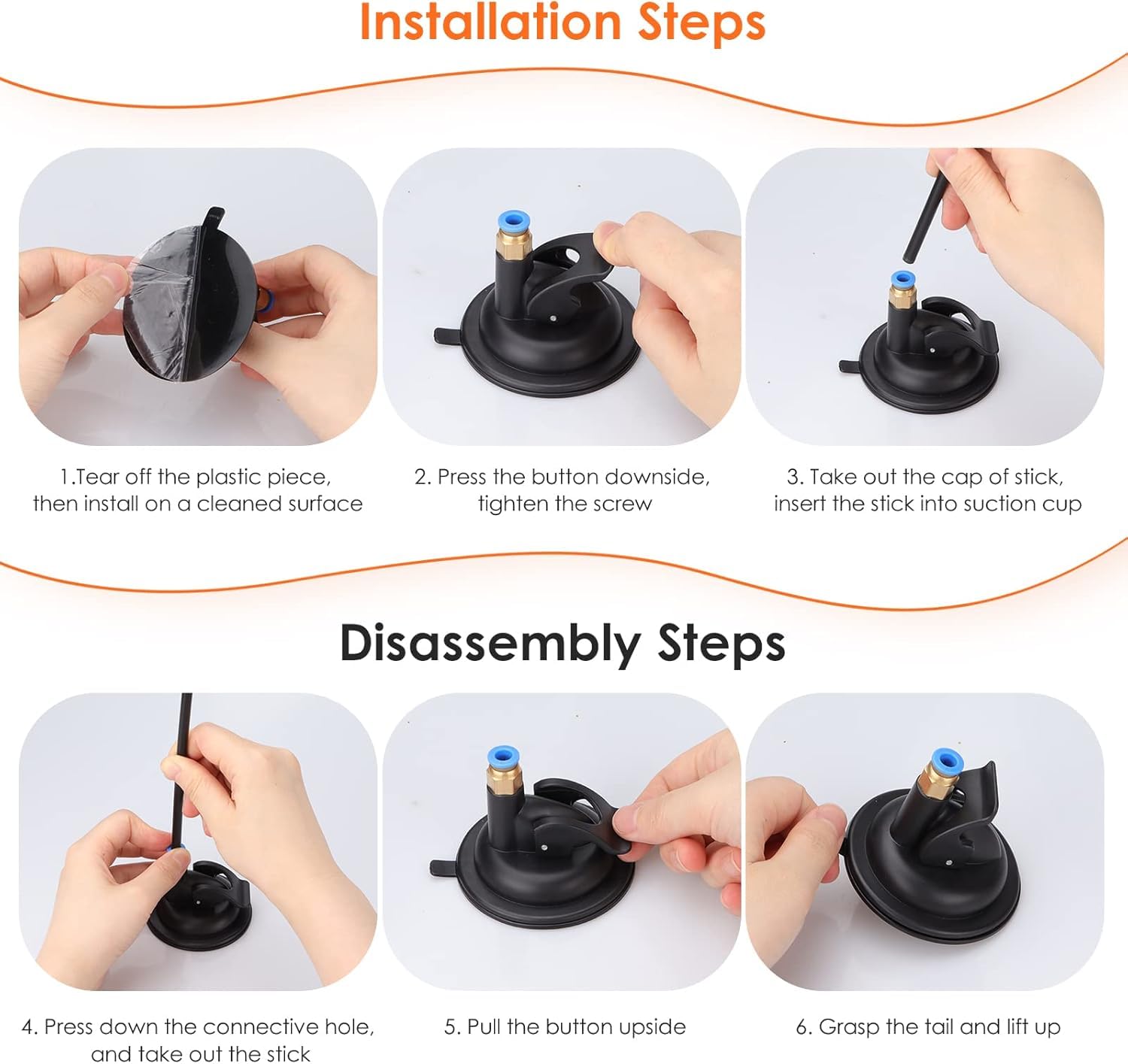 لعبة ريشة القطط من سكاي تاتش، عصا ألعاب القطط، لعبة تفاعلية للقطط مع كوب شفط قوي، عصا قطط واحدة و8 قطع بديلة للريش مع جرس، للعب الداخلي والمطاردة، رأس استبدال عشوائي