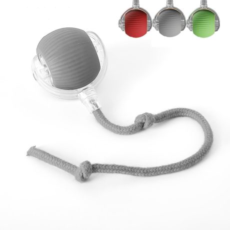 HJQYQ Interactive Rolling Ball, Self Rolling Cat Ball Interactive Cat Toys, Moving Dog Toys, 360° Smart Automatic Electric Dog Balls with Replacement Rope of Dogs (green)