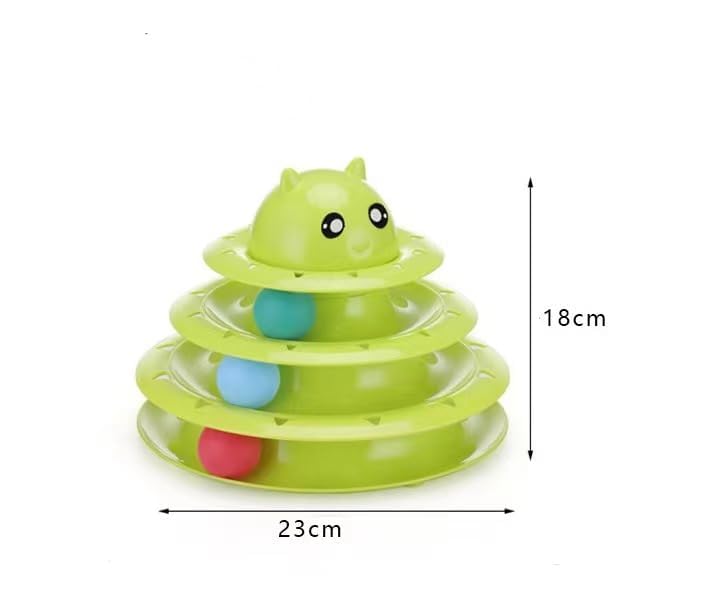 13 قطعة من العاب القطط من ويزشوغول، مجموعة العاب دوارة من 3 مستويات، العاب دوارة تفاعلية للقطط المنزلية، العاب تفاعلية للقطط بشكل الفئران، العاب زنبركية، العاب كرات متنوعة للقطط.