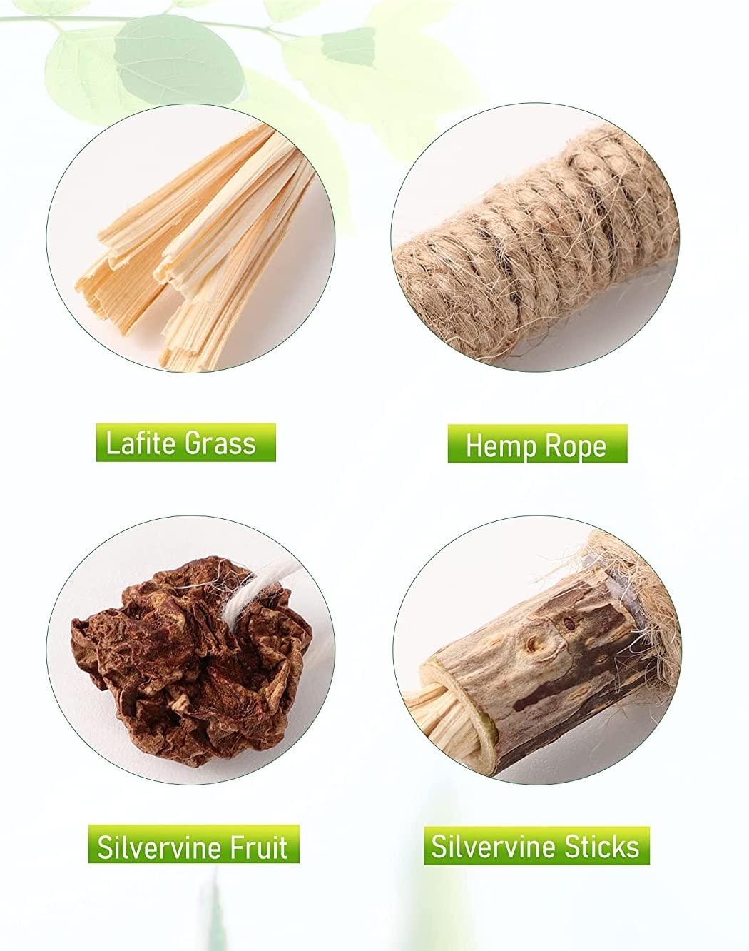 العاب مضغ للقطط من ساوانورك، 3 قطع، عصي مضغ للقطط الصغيرة للمضغ العدواني، لعبة عصا مضغ سيلفرفاين، العاب النعناع البري كبيرة الحجم