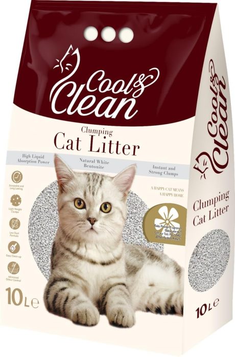 باتيماكس رمل فضلات القطط المتكتل من كول اند كلين 10 لتر - لافندر ستاندرد