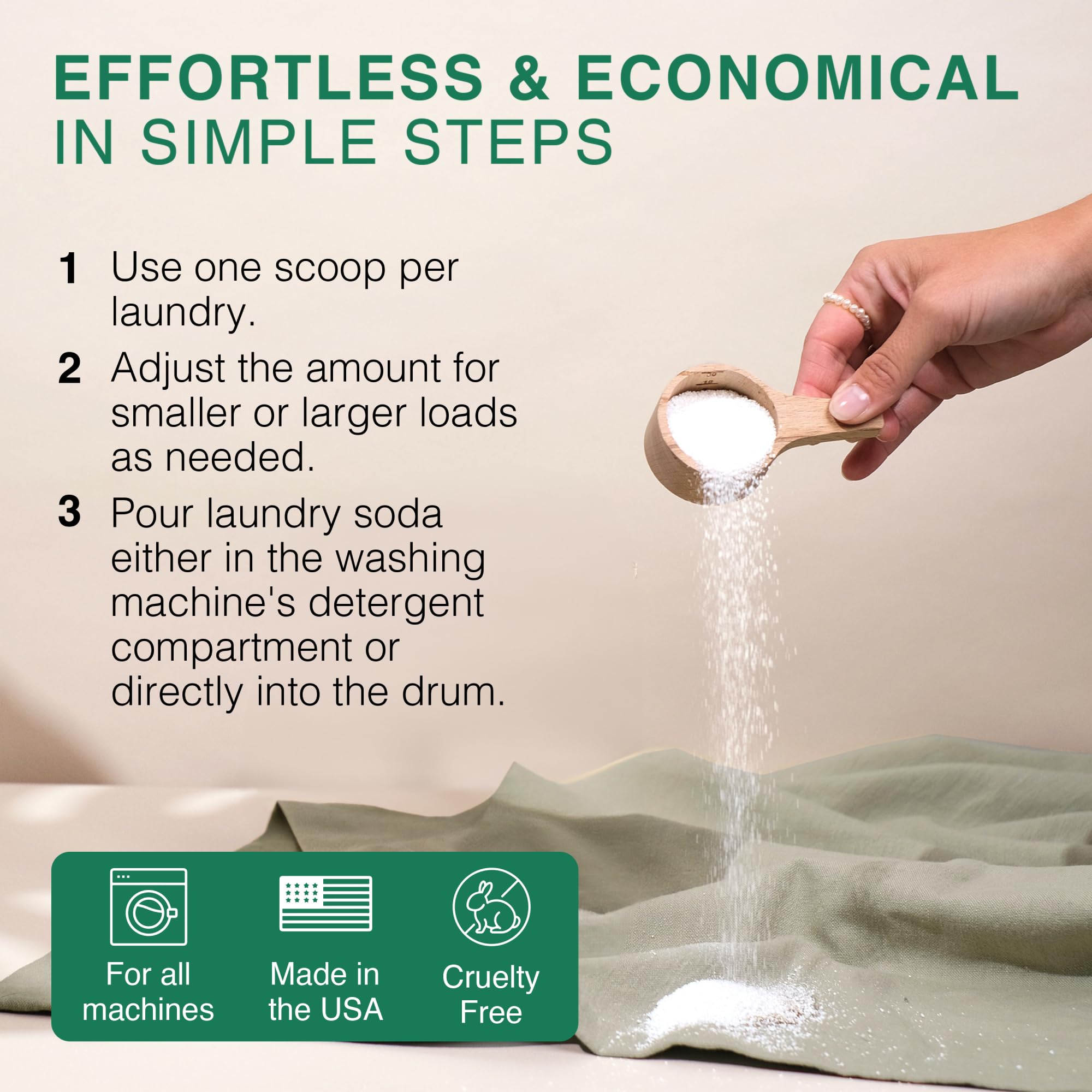 جود ناتيورد براند | مزيل بقع ورائحة الحيوانات الاليفة للغسيل | منظف غسيل الحيوانات الاليفة لاسرة الكلاب وبول القطط والرائحة ولعاب الكلاب | لا يسبب الحساسية وغير سام | غير معطر | 48 اونصة 94 حمولة