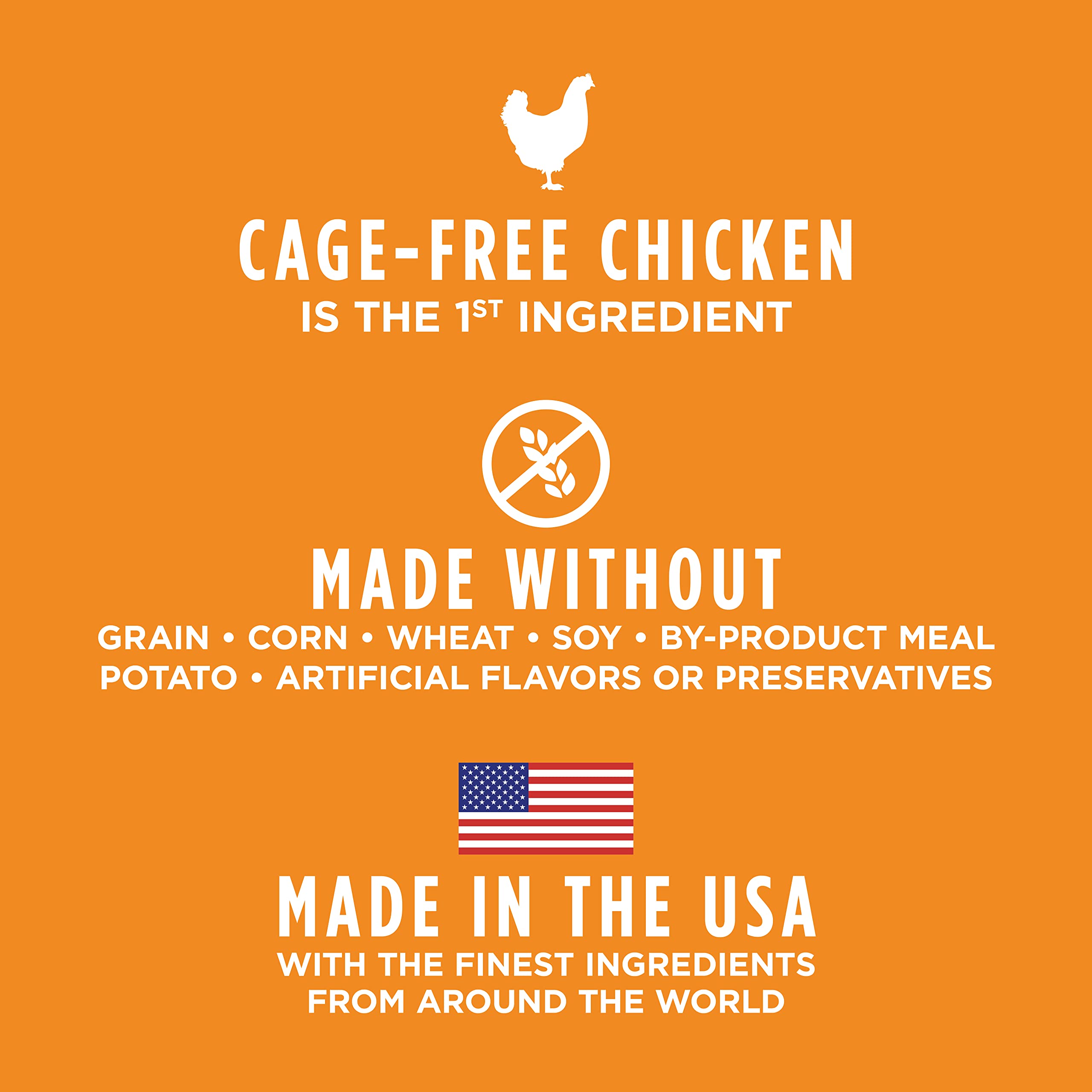 خلطات طعام قطط رو بوست ميكسرز باردة جافة خالية من الحبوب بمكونات طبيعية توضع اعلى طعام القطط الجاف لزيادة قيمته الغذائية من انستيكنت 5.5 oz. Bag 6170109، كل مراحل الحياة