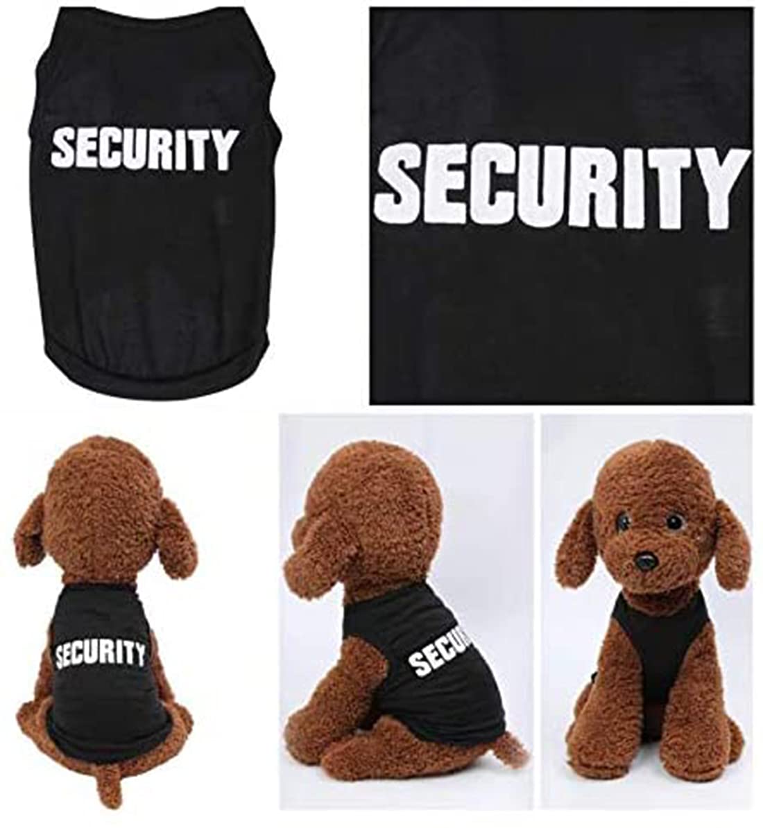 ديلفينو ملابس شتوية للكلاب والقطط والحيوانات الاليفة من 4 قطع، قميص صيفي للكلاب الصغيرة والاولاد، ملابس شيهواهوا يوركيز، ملابس حيوانات اليفة، ملابس للقطط بلون اسود، سترة امان مضحكة، هدية