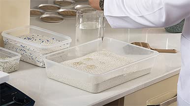 رمل فضلات القطط الطبيعي المضغوط من ر-كات، 10 لتر