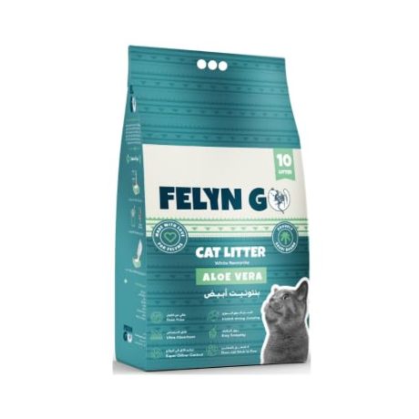 رمل فضلات القطط جو بالصبار من فيلين - 10 لتر