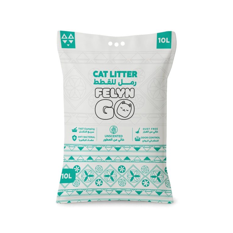 رمل فضلات القطط جو بدون رائحة من فيلين، 10 لتر، كل مراحل الحياة