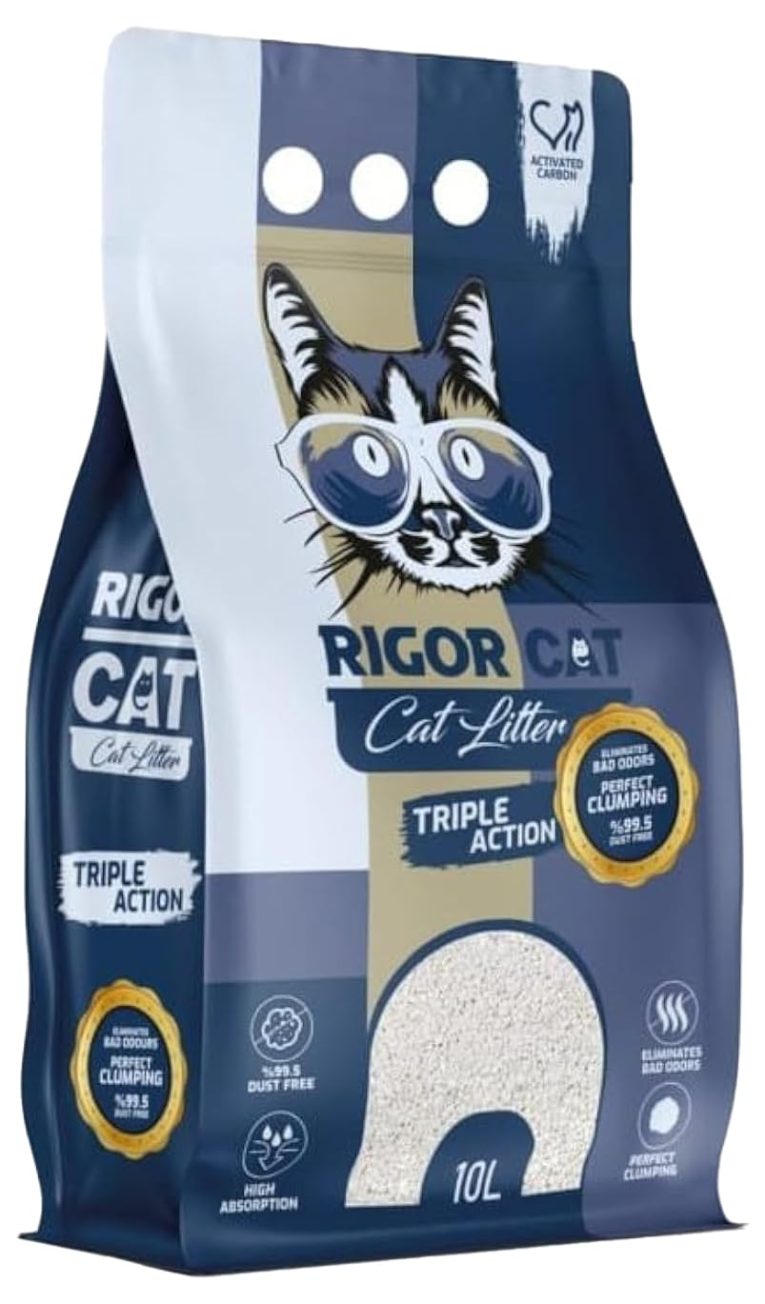 رمل لفضلات القطط ريجور بالكربون النشط معطر 10 لتر