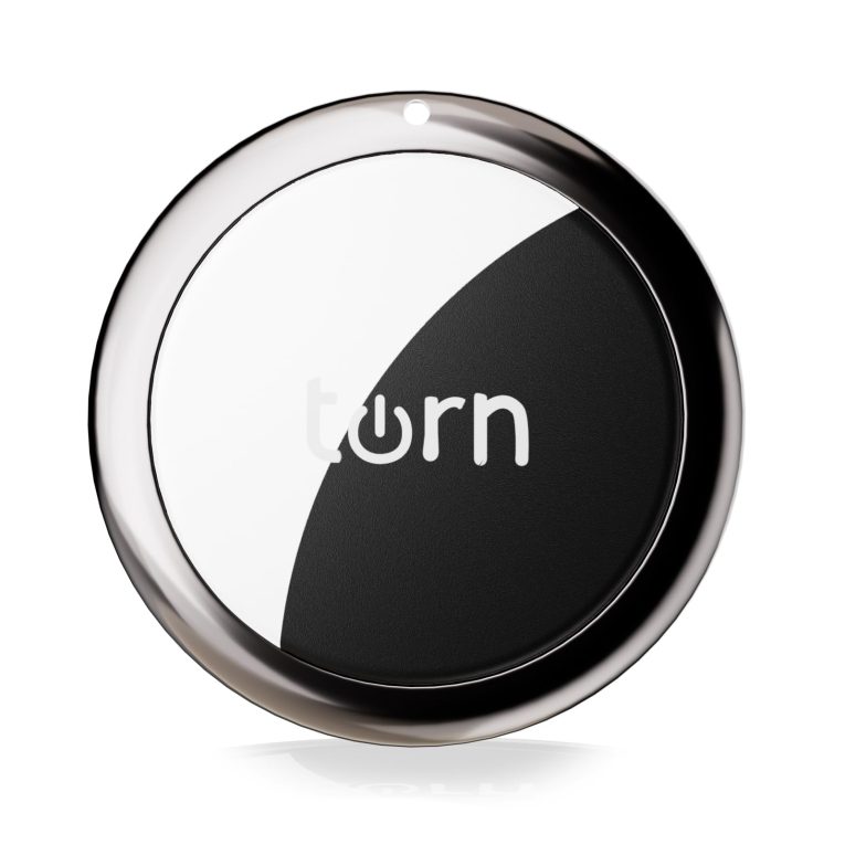 سمارت سي سي بطاقة تعقب الهواء - جهاز تتبع ذكي يعمل بالبلوتوث لتتبع المنتجات الهوائية (iOS فقط) جهاز تحديد المواقع مضاد للضياع مع تطبيق يعمل مع فايند ماي للكلاب والقطط والمفاتيح والامتعة (اسود وابيض)