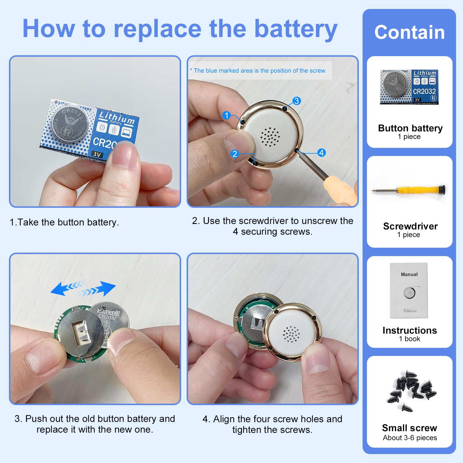 سمارت LB 2、جهاز تتبع اجهزة ايرتاج يعمل مع ابل فايند ماي (اي او اس فقط) مع تطبيق GPS للكلاب والقطط والامتعة والمفاتيح وشنطة الظهر وشنطة الظهر وغيرها (زهري)