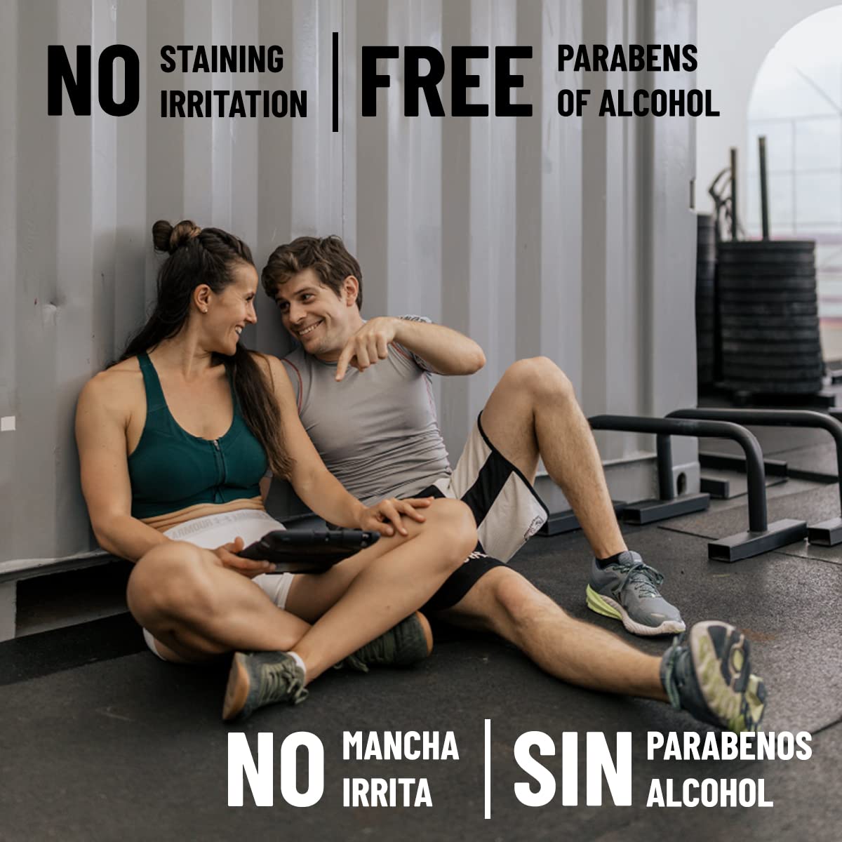 فيتال جرين - مزيل عرق من حجر كريستال الشب والبوتاسيوم الطبيعي خال البارابين والكحول يزيل الروائح الكريهة وبدون بقع عرض 60 غرام - 2.1 اونصة 3 وحدات عديم الرائحة للجنسين