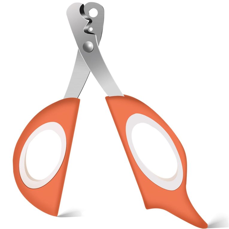 قصافة اظافر احترافية للقطط - اداة تشذيب امنة بفتحتين للقطط والكلاب والطيور والجراء والقطط الصغيرة والقنافذ والقوارض والارانب، من اكسيفور