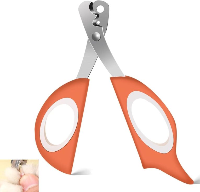 قصافة اظافر القطط الاحترافية من ابوتو، اداة تشذيب اظافر القطط مع مقبض مانع للانزلاق، اداة تشذيب اظافر القطط الدقيقة للقطط في الاماكن المغلقة، اداة حلاقة لطيفة للقطط والقطط البالغة