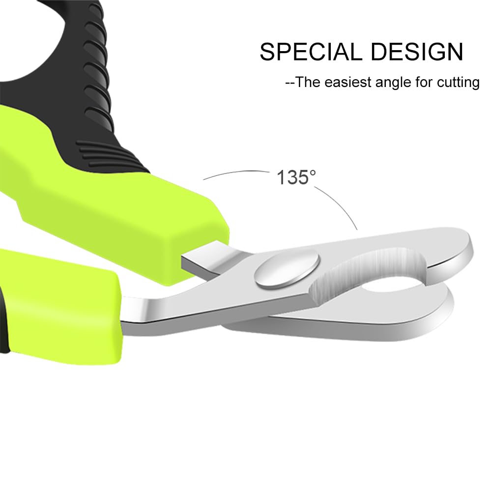 قصافة اظافر للحيوانات الصغيرة من فيتشي، مقص اظافر للكلاب والقطط لقص الاظافر، اداة احترافية للعناية المنزلية بالقطط والكلاب والجراء والارانب والطيور والقوارض