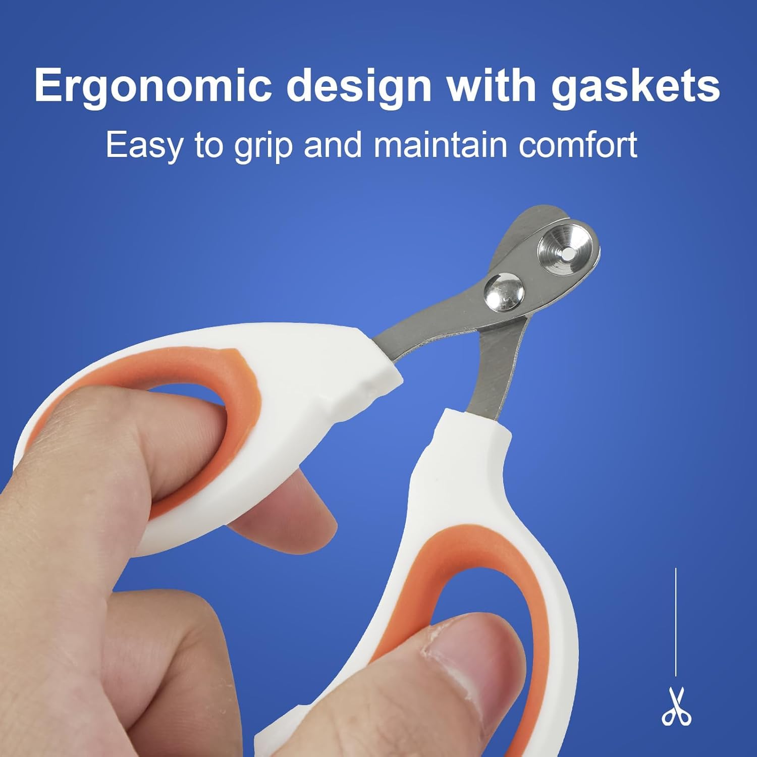 قصافة اظافر للقطط والحيوانات الصغيرة مجهزة بمشط للحيوانات الاليفة ومقصات مخالب القطط والطيور والجراء والقطط الصغيرة والهامستر والارانب