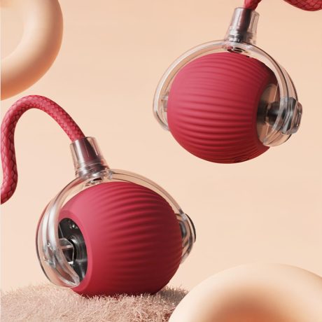 كرة تفاعلية للقطط، لعبة كهربائية دوارة للقطط. يمكن لهذه الكرة التحرك والارتداد تلقائيًا، مجهزة بأضواء باردة ومثيرة ذيل طويل. مصممة خصيصًا للقطط في الأماكن المغلقة. (احمر)