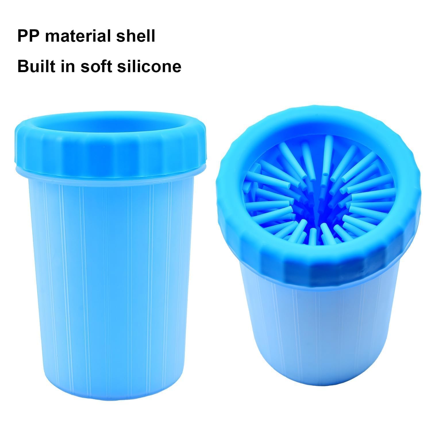 كوب تنظيف مخالب الكلاب من اكس سبرينج، منظف قدم الكلاب الكبير، منظف مخالب الكلاب، تنظيف سريع لاقدام الحيوانات الاليفة، هدايا للحيوانات الاليفة لمالكي الكلاب، محطة غسيل للكلاب والقطط المتوسطة والكبيرة