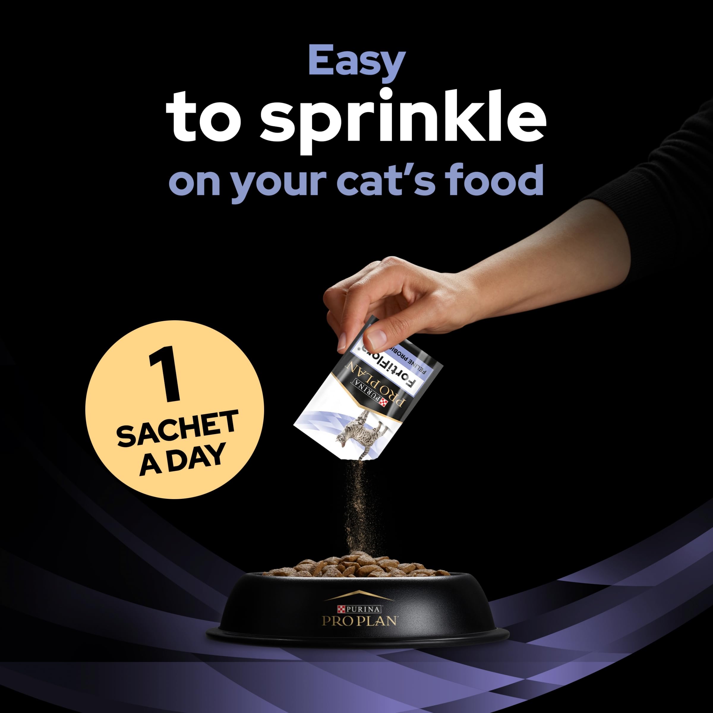 كيس بروبيوتيك للقطط فورتي فلورا من برو بلان، 30×1 غرام