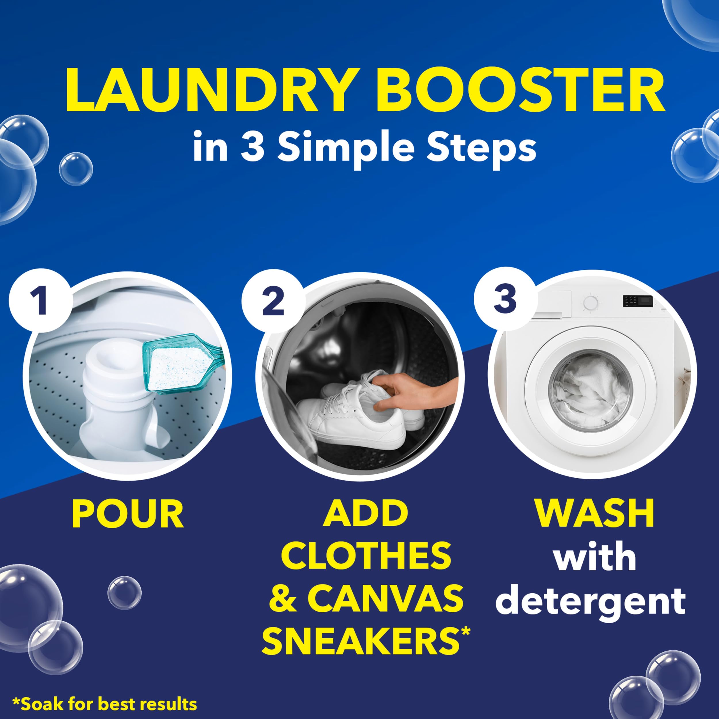 مبيض الغسيل وايت ريفايف من اوكسيلين +مزيل للبقع 5 باوند 5.25 رطل سائل 5.25