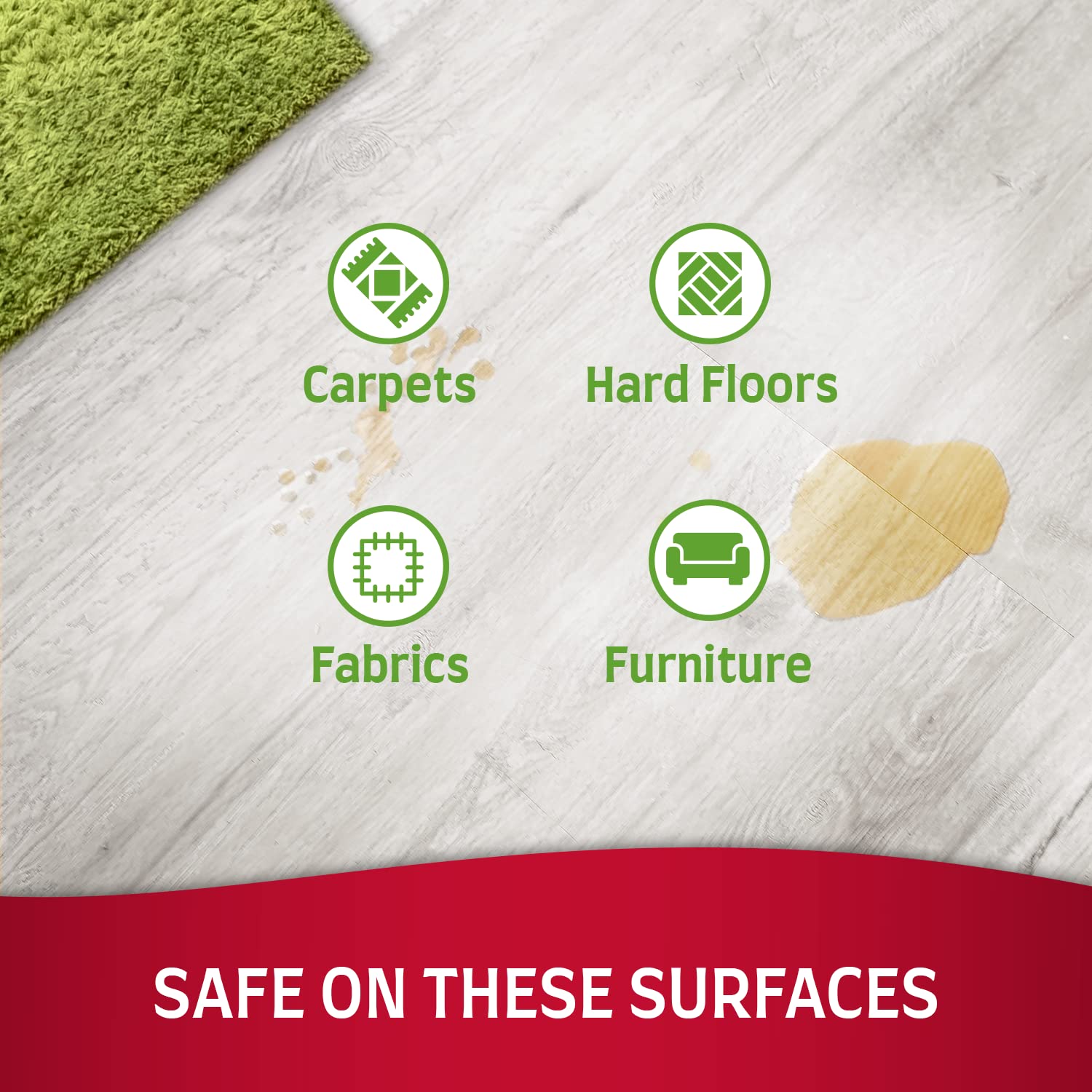 مزيل البقع والروائح الكريهة للقطط من نيتشرز ميركل - تركيبة بيو-انزيمية - رائحة البطيخ 946 مل