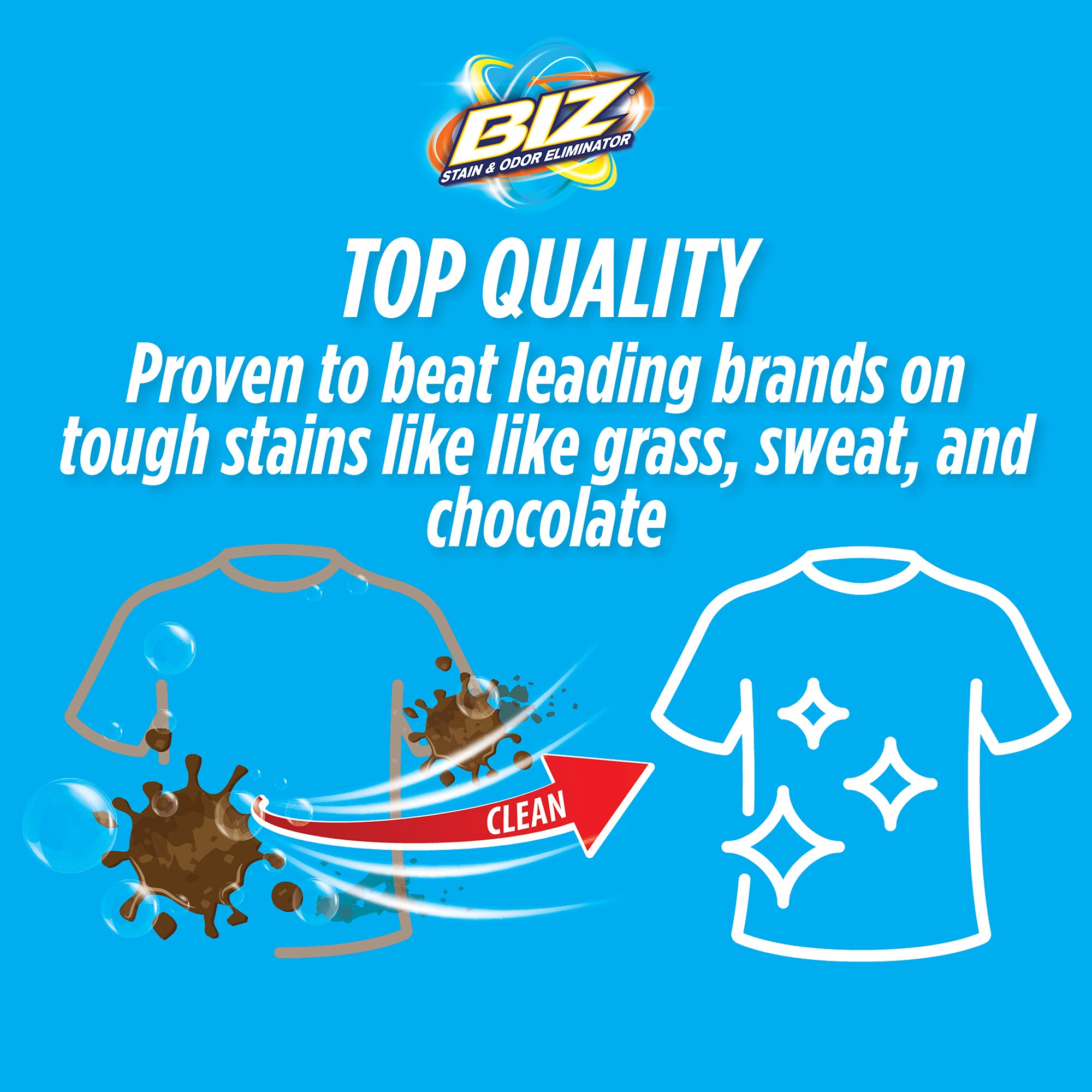 مزيل البقع والروائح الكريهة من بيز 37.5 اونصة من بي اي زد مسحوق