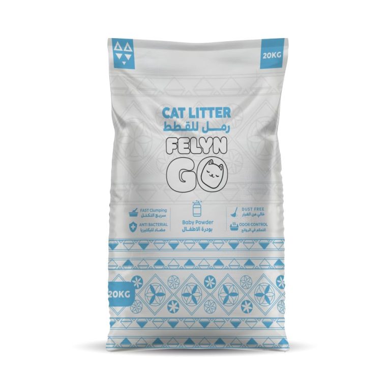 مسحوق فضلات القطط كات، 20 كغم من فيلين جو