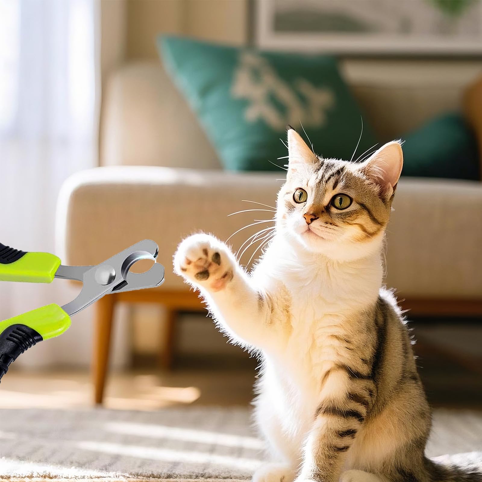 مقص اظافر للقطط والكلاب والجراء والارانب والخنازير الغينية من في اكس سي باد