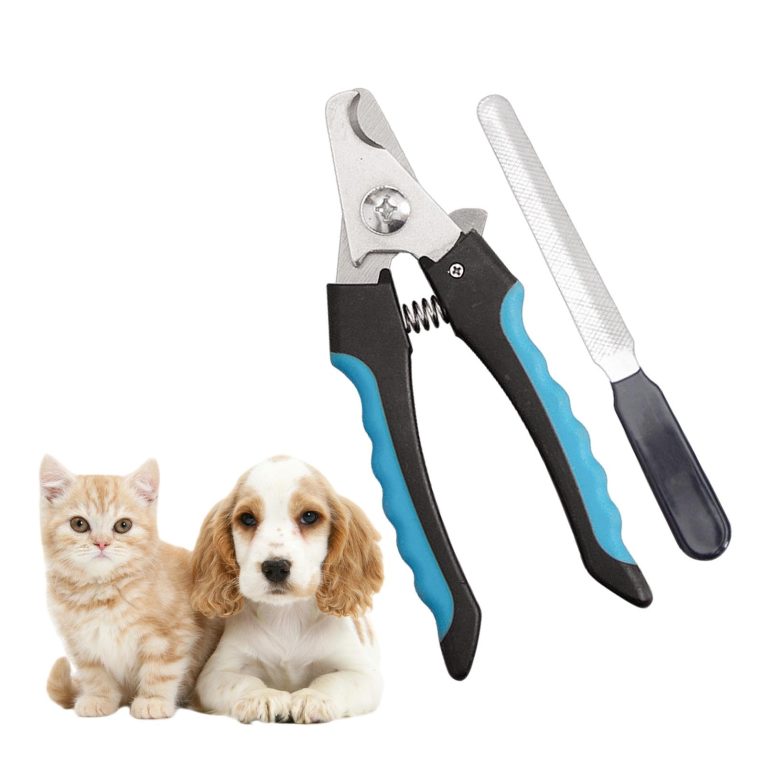 مقص اظافر للكلاب والقطط، اداة قص مخالب الكلاب مع مبرد اظافر، كماشة مخلب من الستانلس ستيل، مقص اظافر القطط، قاطع مخالب الكلب، مقص للعناية بمخالب الحيوانات الاليفة، مقص اظافر كبير