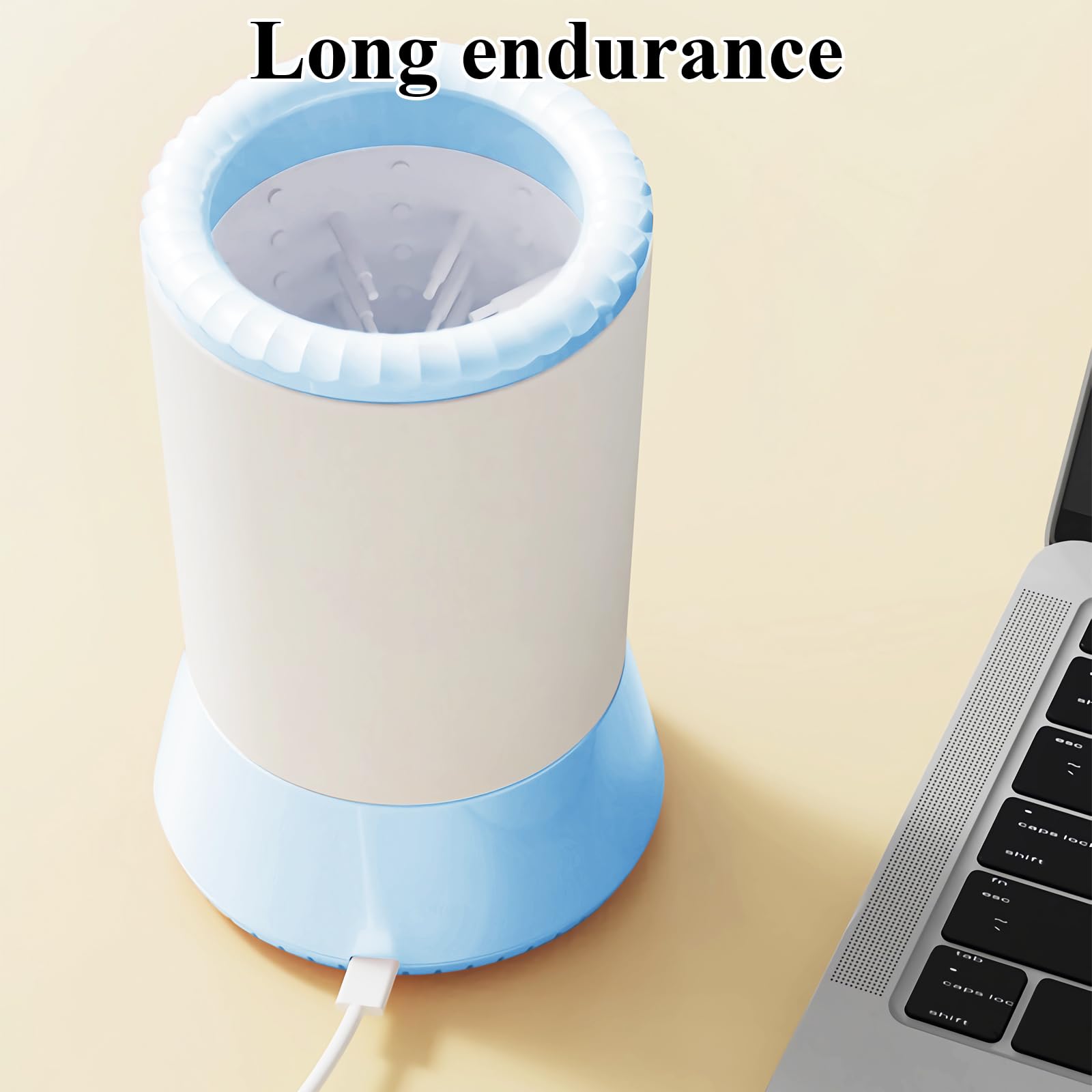 منظف مخالب الكلاب الاوتوماتيكي من ميسين، منظف كهربائي محمول لاقدام الحيوانات الاليفة مع بطانة سيليكون قابلة للفصل، الة تنظيف قدم الكلاب القابلة لاعادة الشحن، منظف مخالب الكلاب الموحلة للقطط الصغيرة