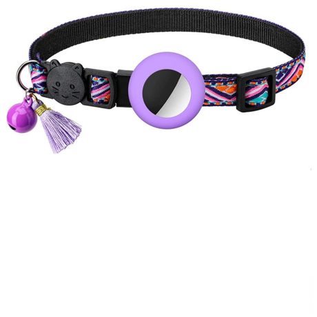 أطواق للقطط والكلاب من هوت بودي - طوق مضاد للضياع - غطاء جهاز تتبع القطط - طوق تتبع القطط - ملحقات الحيوانات الأليفة (اللون: D)