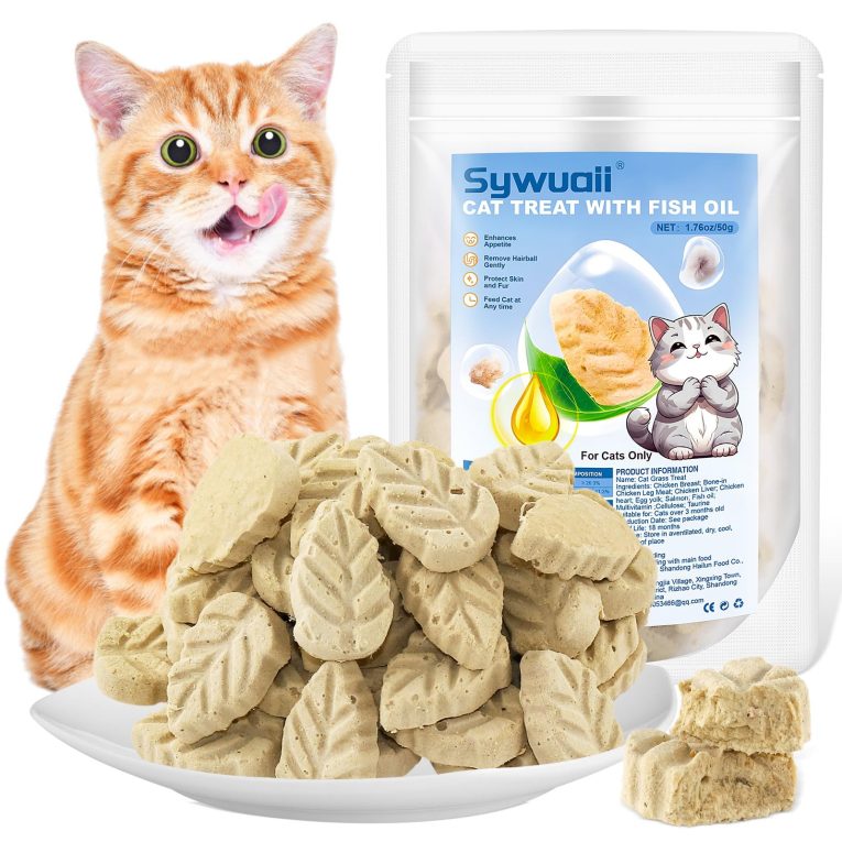 ألعاب من النعناع البري والعشب للقطط المنزلية للتخلص من كرات الشعر وتنظيف الأسنان، 50 جرم