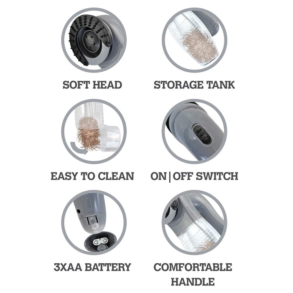 اداة ازالة شعر الحيوانات الاليفة الكهربائية متعددة الوظائف، اداة ازالة وبر الكلاب والقطط قابلة لاعادة الاستخدام، اداة تنظيف فعالة للوبر، اداة ازالة فرو محمولة للاثاث والكلاب والقطط والحيوانات الاخرى