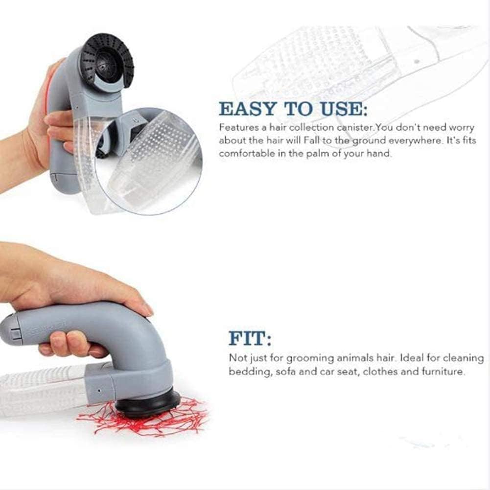 اداة ازالة شعر الحيوانات الاليفة الكهربائية متعددة الوظائف، اداة ازالة وبر الكلاب والقطط قابلة لاعادة الاستخدام، اداة تنظيف فعالة للوبر، اداة ازالة فرو محمولة للاثاث والكلاب والقطط والحيوانات الاخرى