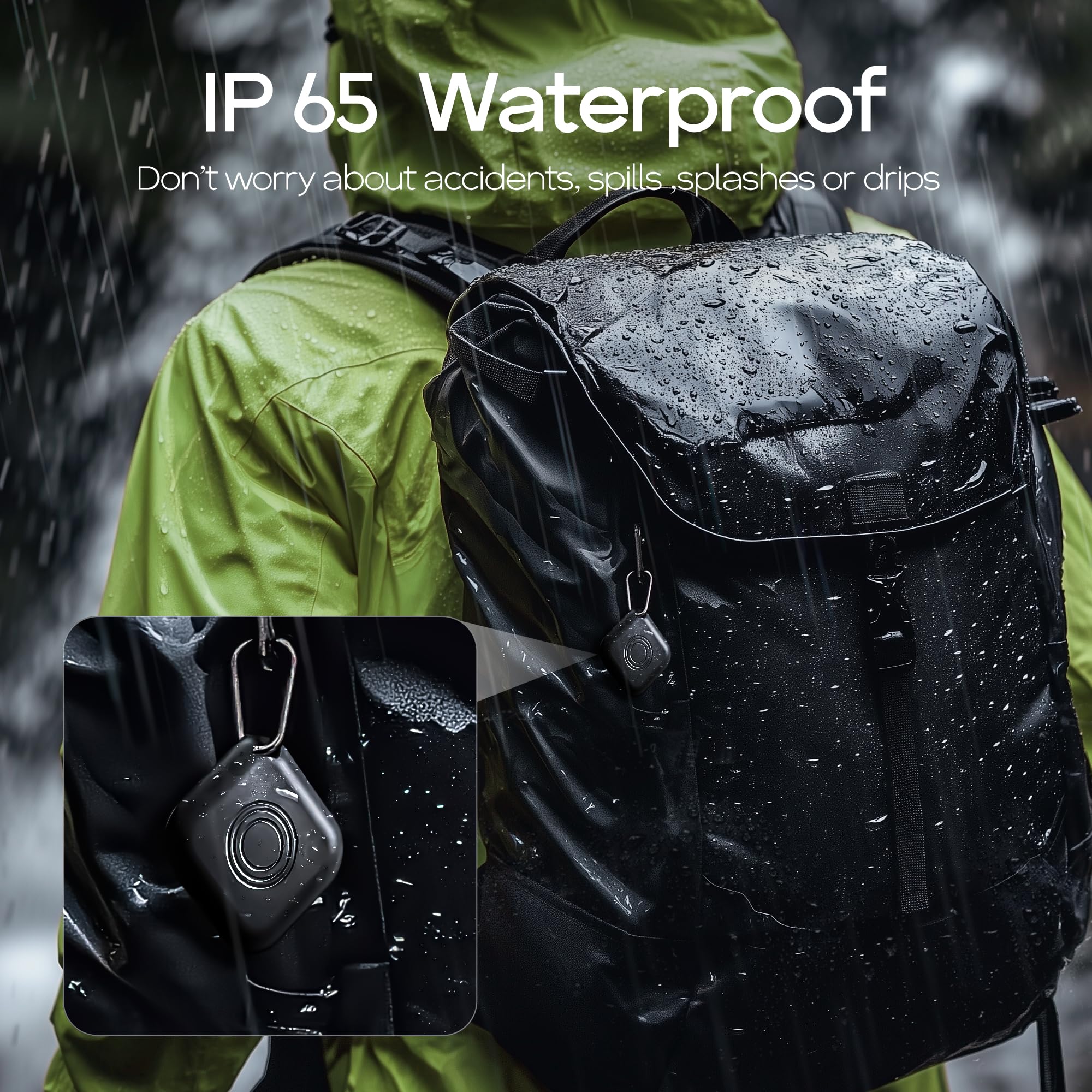 جهاز تتبع الامتعة اير تاغ من 4 قطع يعمل مع ابل فايند ماي (iOS 14.6 أعلاه فقط)، جهاز البحث عن المفاتيح والعلامة الذكية لتحديد موقع العناصر لحقيبة الظهر وحقائب السفر والحيوانات الاليفة والمحفظة.