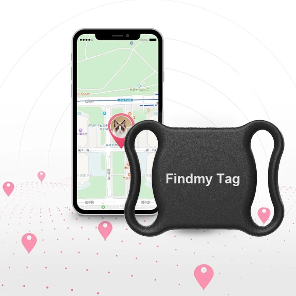 جهاز تتبع القطط الذكي مقاوم للماء مع تنبيه موقع الوقت الحقيقي لامان القطط والاليفة