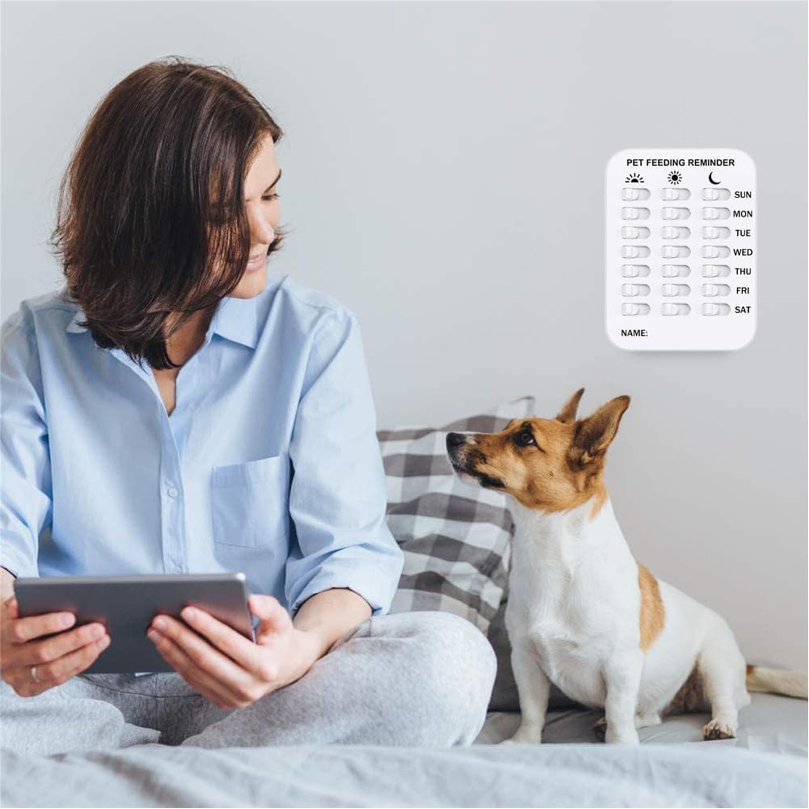 جهاز تتبع طعام القطط هل يو فيد، تذكير بتغذية الحيوانات الاليفة للقطط، مغناطيس تذكير بتغذية القطط، لافتة تذكير بتغذية الحيوانات الاليفة، 3 وجبات، ملحقات تساعدك على تتبع تغذية الحيوانات الاليفة، للكلاب