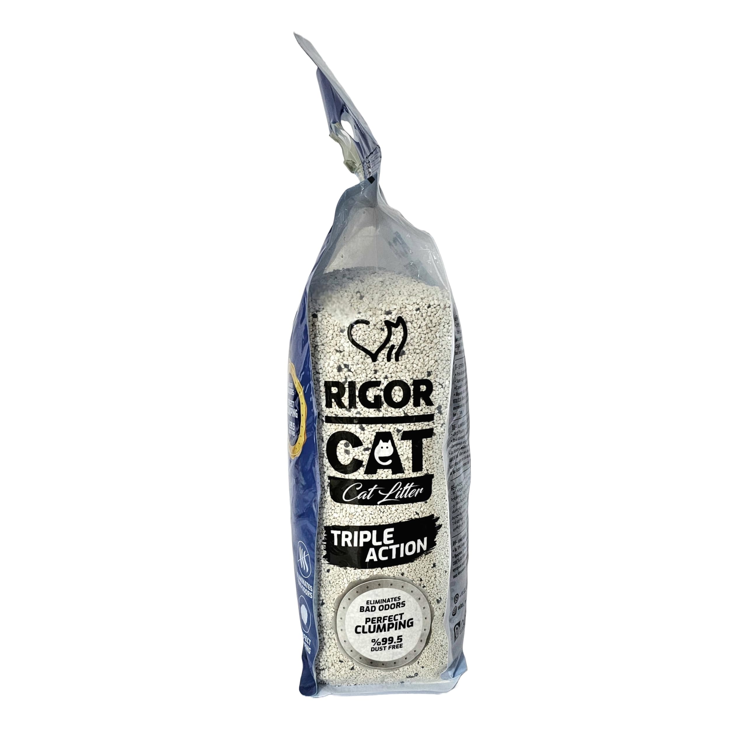 رمل لفضلات القطط ريجور بالكربون النشط معطر 5 لتر