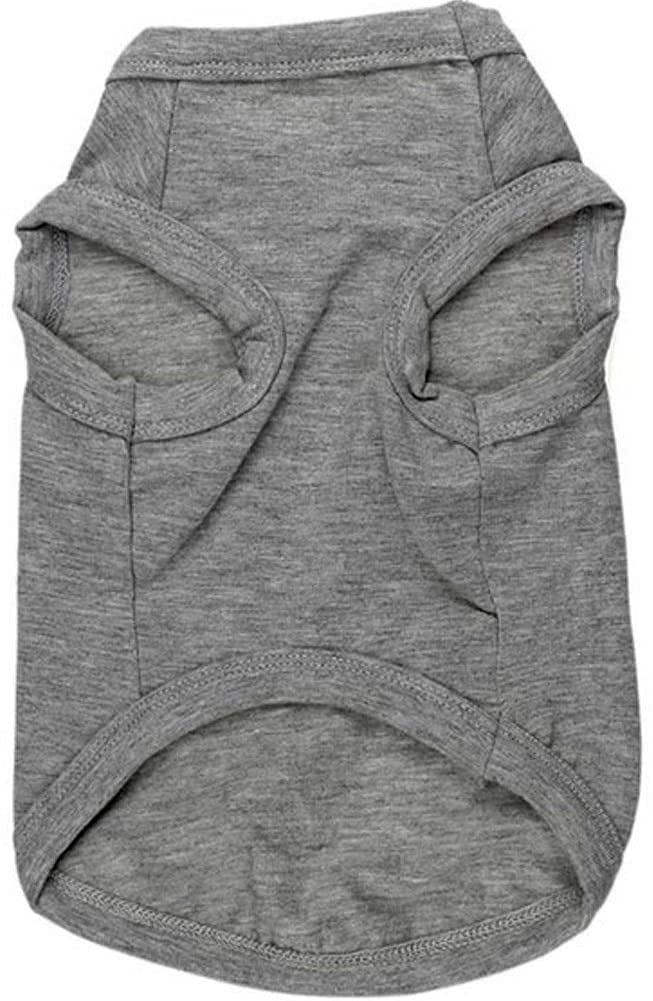 سترة جميلة بتصميم اي لاف ماي مامي مناسبة لجرو او قطة صغيرة مع تصميم كفوف ظريفة - رمادي، حجم S