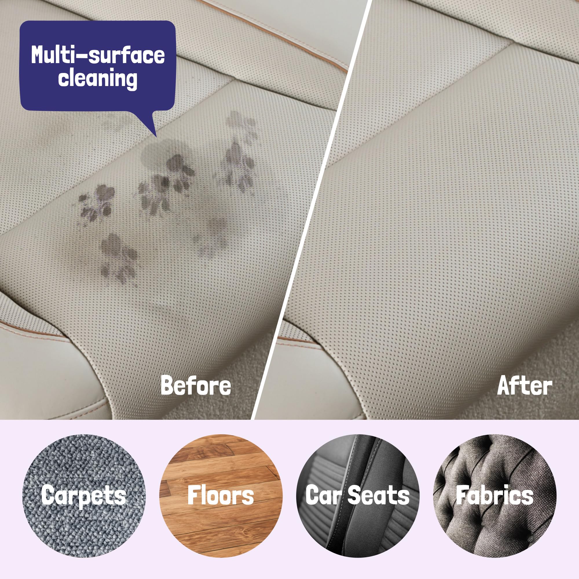 صني اند هوني مزيل البقع والروائح الكريهة للحيوانات الاليفة (1 جالون (عبوة من قطعة واحدة) برائحة اللافندر الخفيف)